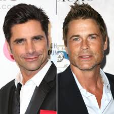What kind of hairstyles do you like? Fan Mistakes John Stamos For Rob Lowe See The Funny Clip Closer Weekly
