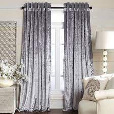 Metallic Velvet Curtain Silver Velvet Curtains Silver Curtains Curtains