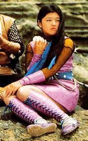 カスミ 演 林寛子 in 変身忍者嵐 1972年 1973年 戦う女 忍者 嵐