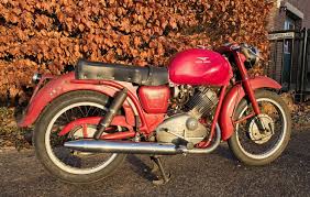 Image result for Red 1958 Motorcycle