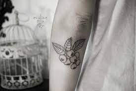 Blueberries Linework Tattoo Vegantattoo Linework Blackwork Blueberry Blueberrytattoo Armtattoo Botan Line Work Tattoo Stick N Poke Tattoo Poke Tattoo