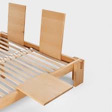 Dekoration, nachttische und matratze sind nicht enthalten. Ruckenlehne Zum Bett Nuveo Buche Biber De