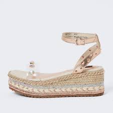 Add to favorites leather sandals women, greek sandals, women sandals, gladiator sandals, gold sandals, wedding sandals, sandales grecques, callisto. Rose Gold Wide Fit Platform Sandals River Island