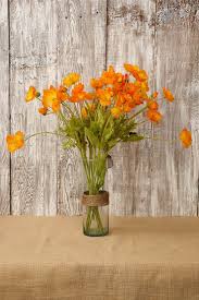 Flowers perennials planting flowers flower gardening flowers garden papaver orientale growing seeds red poppies poppy flowers colorful flowers. 12 Orange Poppy Flowers Silk Flowers In 2020 Fake Flower Arrangements Silk Flowers Orange Poppy