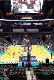 Spectrum Center Section 117 Home Of Charlotte Hornets