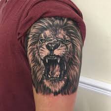 Top 30 Excellent Roaring Lion Tattoo Ideas January 2021 Lion Shoulder Tattoo Roaring Lion Tattoo Mens Lion Tattoo