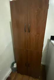 Mainstays 4 Door Storage Cabinet White Stipple Walmart Com Walmart Com