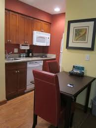 kitchenette in one bedroom king suite