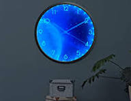 Amazon.com: OCEST 12 Inch Night Light Wall Clock for Bedroom ...
