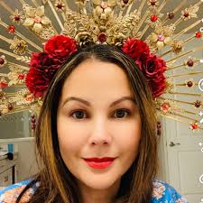 Halo Crown, Flower Halo Headband, Halo, Halo Headpiece, Crown, Headband,  Headpiece, Halloween, Sugar Skull, Halloween Costume, Party Costume