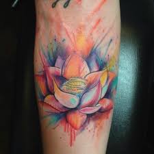 As a matter of fact these two beautiful flowers share a lot of meanings in the world of symbolism and body art. Lotus Tattoo Watercolor Novocom Top