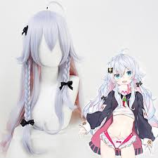Check spelling or type a new query. Hua Cai Virtual Vtuber Kagura Nanai Cos Wig Dog Mother Anime Cos Female Send Black Bow 8643518 2021 41 99