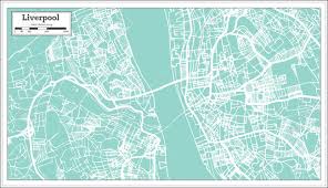 First, we will find out the meaning of the map. Liverpool England City Map In Retro Style Royalty Free Cliparts Vectors And Stock Illustration Image 94683119
