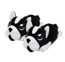 frenchie plusch hausschuhe franzosische bulldogge franzosische bulldogge bulldogge plusch