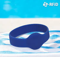 RFID RF태그 팔찌형 손목 태그 사우나 놀이공원 워터파크용