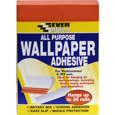 As you don't need to soak the wallpaper, the paste can. All Purpose Wallpaper Adhesive 30 Roll