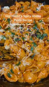 Cook With Mariyah Cookwithmariyah On Tiktok Gigi Hadid S Inspired Spicy Vodka Pasta Without The Vodka Gigihadid In 2020 Foood Recipes Recipes Diy Food Recipes