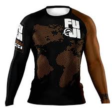 fuji sekai 2 0 brown ranked rashguard