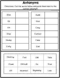 Turtle diary's synonym and antonym worksheets can help your children learn new words by introducing them to words that have the same definition of words that they already know. Synonyms Antonyms Worksheet Packet By B S Slp Tpt