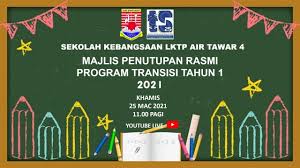 Program transisi tahun 1 merupakan satu program yang telah dirangka untuk membantu kanak kanak menghadapi perubahan diri dalam keadaan transisi dari pendidikan tidak formal samada di rumah atau di prasekolah kepada. Majlis Penutupan Rasmi Program Transisi Tahun 1 2021 Youtube