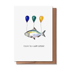 Maybe you would like to learn more about one of these? Amazon Com Wunderkid Fishing You A Happy Birthday Funny Birthday Card For Men Him Dad Grandpa Best Friend 1 Single Card Blank Inside Handmade