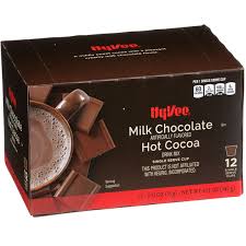 Check spelling or type a new query. Hy Vee Milk Chocolate Flavor Hot Cocoa Single Serve Cups 12 53 Oz Ea Hy Vee Aisles Online Grocery Shopping