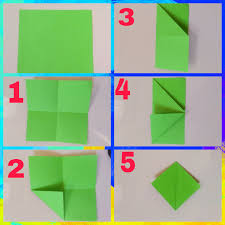 Cara yang pertama membuat garis pembatas dengan menggunakan shapes. Pembatas Buku Origami