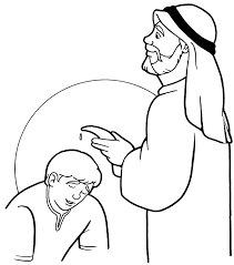 The lord does not look at the things people look at. David Anointed By Samuel 1 Coloring Page Sermons4kid
