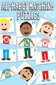 General education it's hard to imagine a time when you didn't know the alphabet, so the idea. Printable Alphabet Matching Puzzles Busy Bag Itsybitsyfun Com
