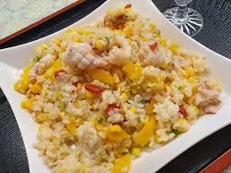I've always loved the otak otak fried rice and the curry chicken rice. Cuttlefish Leek Fried Rice Catherina Hosoi