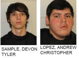 Rome Teens Charged with Breaking into and Burglarizing Home