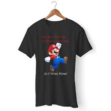 My Boss Told Me To Have A Good Day Super Mario My Boss Told Me To Have A Good Day So I Went Home Man S T Shirt Man S T Shirt Shirts Mens Tee Shirts Super Mario