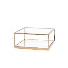 rippon brass square coffee table table basse en laiton table basse carree table basse