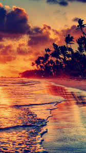 Sunset on the beach background beach sunset sonnenuntergang. Nature Fire Sunset Beach Iphone 6 Wallpaper Iphone Wallpaper Of Nature 1080x1920 Wallpaper Teahub Io