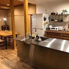 グラッド45 システムキッチン サンワカンパニー システムキッチン 中古住宅 リノベーション ステンレスキッチン