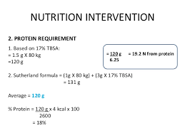 The modified curreri formula is widely used. Case Study Q5