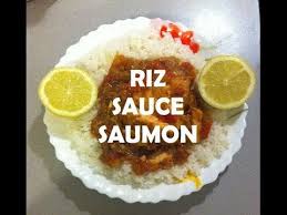 Riz A La Sauce Saumon Recette Senegalaise Food African Food Recipes