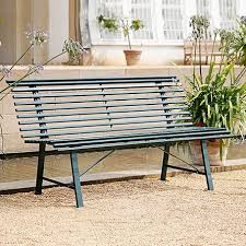 Gartenbank Metall Ohne Armlehne Grun Gartenbank Metall Gartenbank Bank