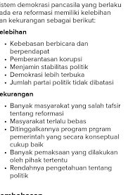 Check spelling or type a new query. Kelebihan Dan Kekurangan Masa Reformasi Cara Golden