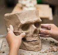 Best skull clay sculpture Factory Sale