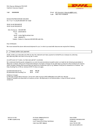 Addressdhl express malaysia, jalan pantai bahru, kuala lumpur, malaysia. Arrival Notice 2 Customs Mail