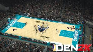 Release charlotte hornets unveil city court for nba2k14 and nba2k12 release!! Charlotte Hornets 20 21 Primary Court By Den2k For 2k21 Nba 2k Updates Roster Update Cyberface Etc