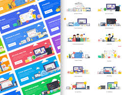 Some allow you to use them freely in any kind of project; 12 Flat Business Illustrations Sketch Freebie Download Free Resource For Sketch Sketch App Sources