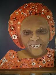 This is my mother Elisa, she is a 85 years old artist and has been painting  since she was a young girl. This is one of her latest paintings. Oil