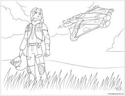 These are unique and original coloring. Star Wars Rebeller Ezra Bridger Coloring Pages Cartoons Coloring Pages Coloring Pages For Kids And Adults