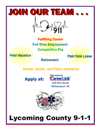Lycoming County 911 Center
