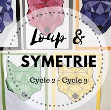 Le Loup La Symetrie En 2020 Avec Images Arts Visuels Cm1 Art Et Mathematiques Geometrie Ce2