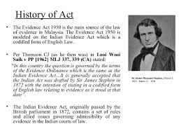 Difficult areas such as similar fact evidence and character evidence under ss14,15 and 11(b) and s54 respectively the only student friendly textbook available in malaysia on evidence act 1950. Introduction To Evidence Law