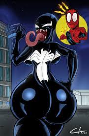 Thicc-Venom - Ameizing Lewds (Spider-Man) - Porn Cartoon Comics