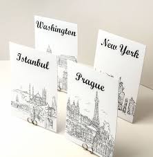 World Travel Theme Table Number Cards Black And White Etsy Card Table Wedding Wedding Table Names Travel Theme Wedding